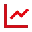 Icoon line chart
