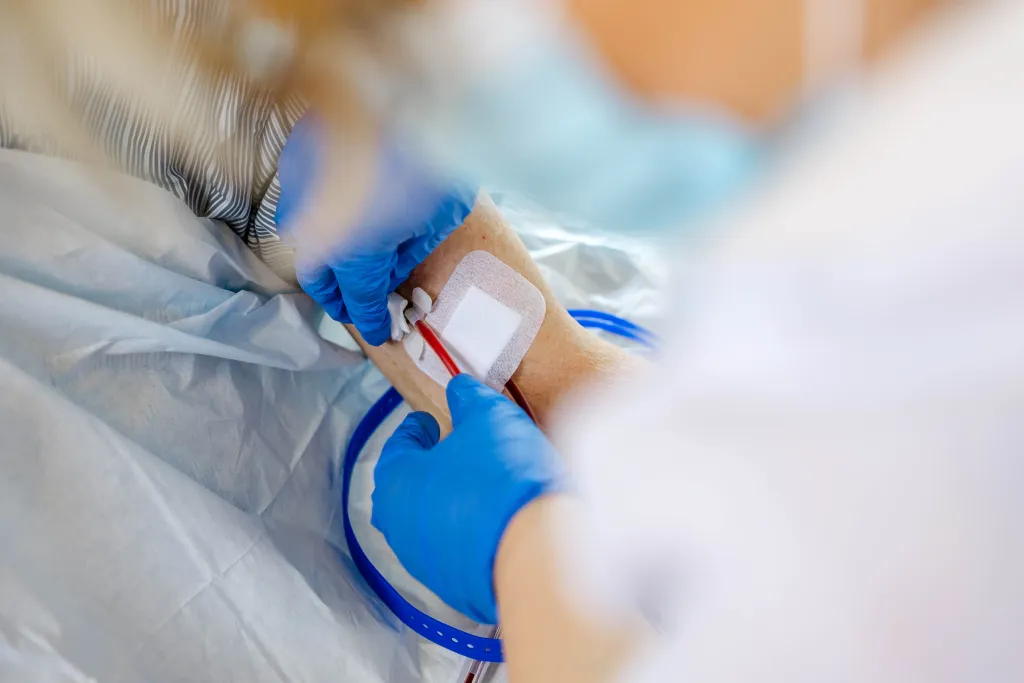 Dialyseverpleegkundige in opleiding