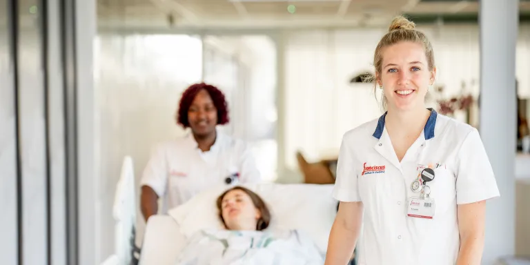 Het aanbod van werken bij Franciscus